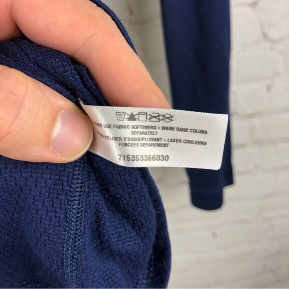 Patagonia Dark Blue Long Sleeve Men's Sz Large - Picture 6 of 8